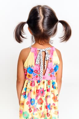 Miniatura VESTIDO BOSQUE DE DINOS AMARELO 2 3