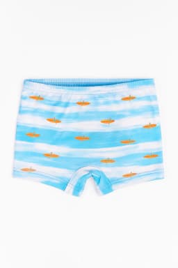 Miniatura SUNGA CAIAQUE BRANCO E AZUL M 1