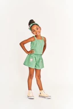 Miniatura CONJ. DANCANDO ENTRE FLORES VERDE 3