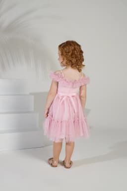 Miniatura VESTIDO DE TULE DROPS COM BABADO NO DECOTE 1015.230.126061 2