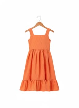 Miniatura VESTIDO FESTA CATTAI LARANJA  2