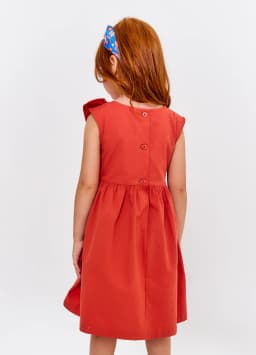 Miniatura VESTIDO ALPHABETO LARANJA FORTE 2