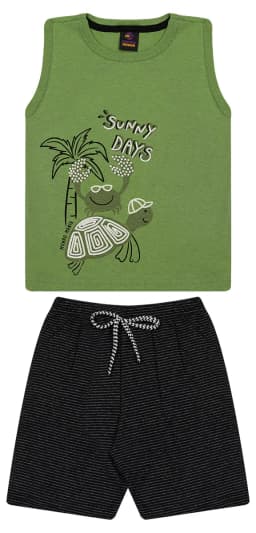 Miniatura CJ.PP REGATA M/M C/ REF. E BERM MOLETINHO LISTRADO E CORDÃO / SORTIDA / 0 2