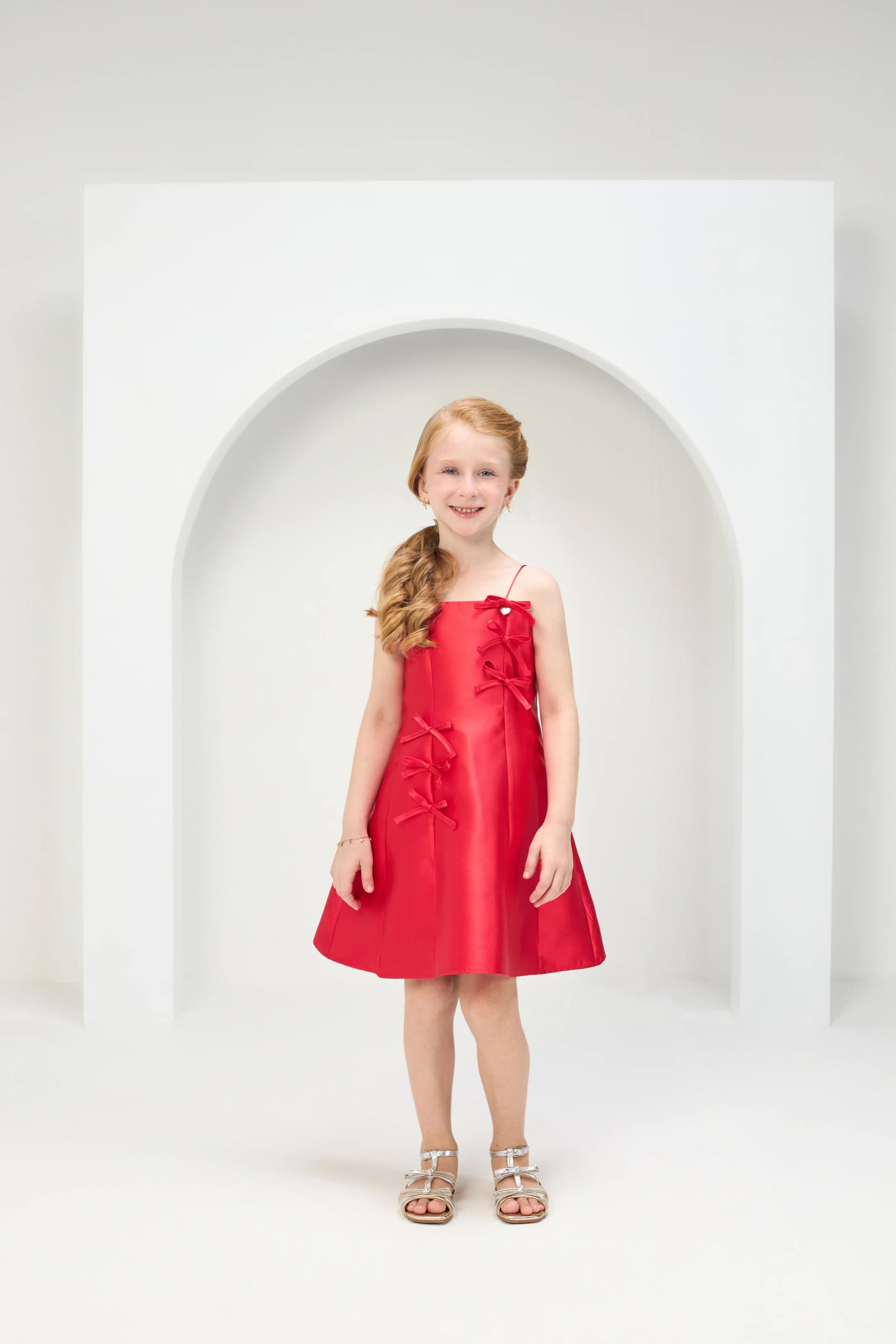 VESTIDO DE ZIBELINE COM LACOS 1239.130.126058