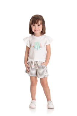 Miniatura CONJ. CAMISETA MEIA MALHA E SHORT MOLETINHO NAPOLES 1