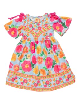 Miniatura VESTIDO FLORESCER AZUL 2 3