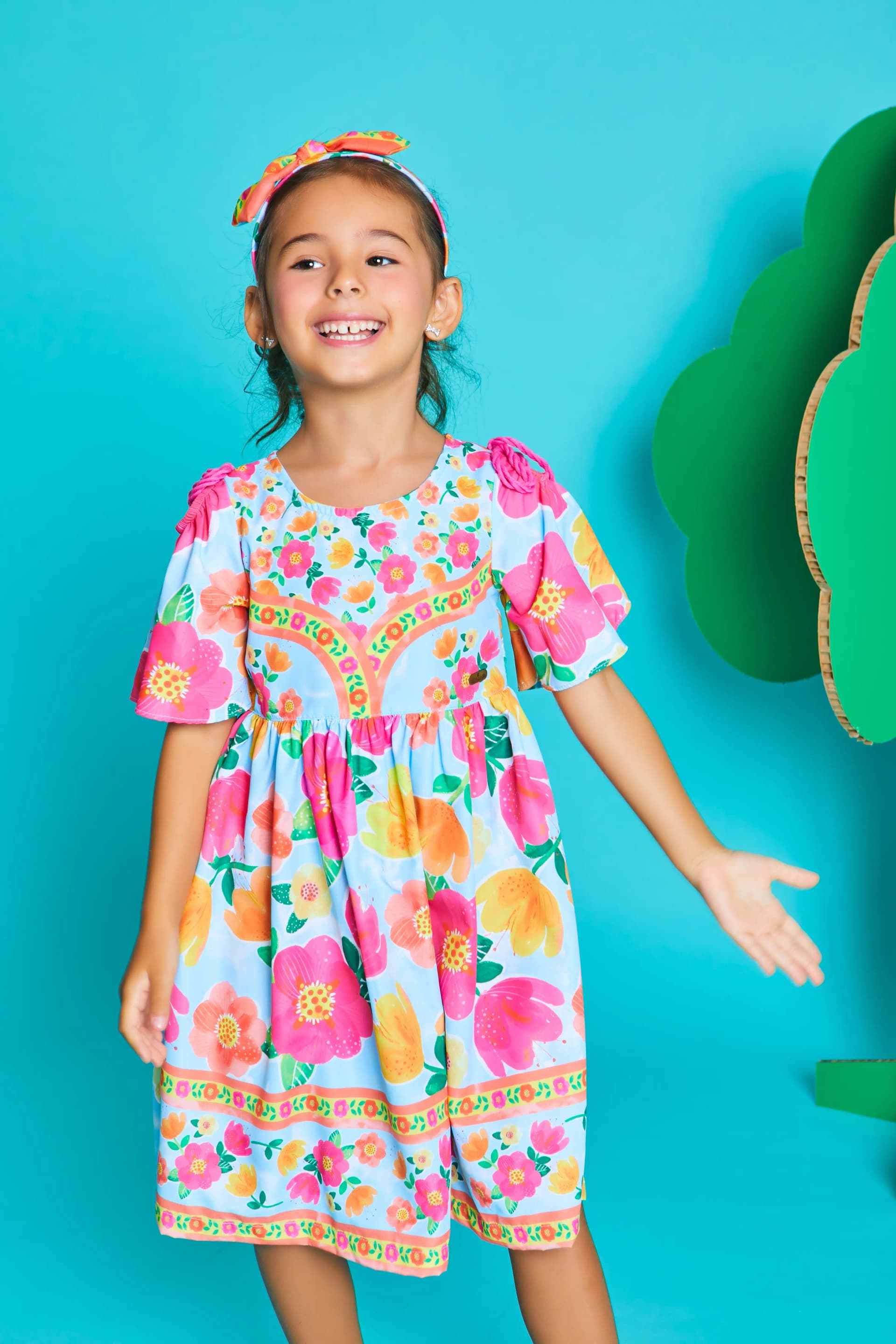 VESTIDO FLORESCER AZUL 2