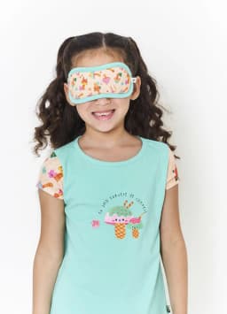 Miniatura CONJ. PIJAMA SORVETINHO ESMERALDA E LARANJA P 3