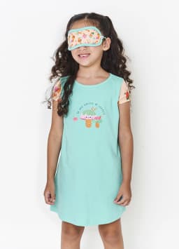 Miniatura CONJ. PIJAMA SORVETINHO ESMERALDA E LARANJA P 2