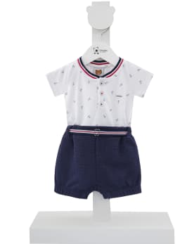 Miniatura MACACAO CURTO COM MANGA ACONCHEGO MARINHEIRO 2