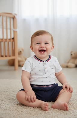 Miniatura MACACAO CURTO COM MANGA ACONCHEGO MARINHEIRO 1