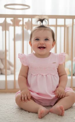 Miniatura MACACAO CURTO SEM MANGA ACONCHEGO LINDEZA / ROSA BEBE 1