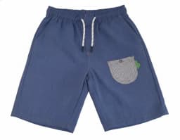 Miniatura BERMUDA DINOS SE DIVERTEM JEANS CONFORT AZUL 1