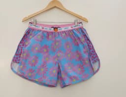 Miniatura SHORT ALPHABETO ESTAMPADO AZUL 1